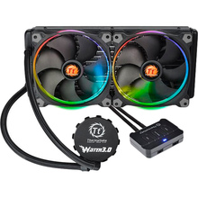 Кулер процесорний THERMALTAKE Water 3.0 Riing RGB 280 (CL-W138-PL14SW-A)