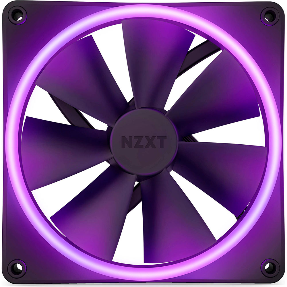 Кулер корпусный NZXT F140 RGB Duo Black (RF-D14SF-B1)