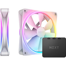 Набір корпусних кулерів NZXT F140 RGB Duo Twin Pack White (RF-D14DF-W1)