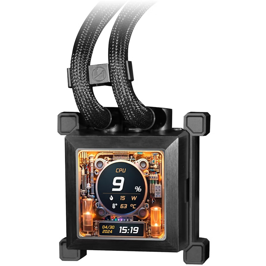 Система водяного охлаждения LIAN LI HydroShift LCD 360R Black (G89.GHSLCD36RB.00) Для сокета AM4