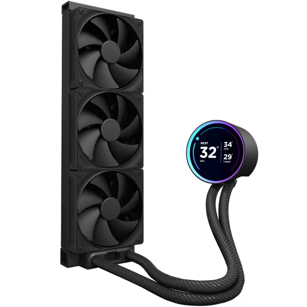 Система водяного охолодження NZXT Kraken Elite 360 ​​mm Black (RL-KN36E-B2) Призначення для процесора