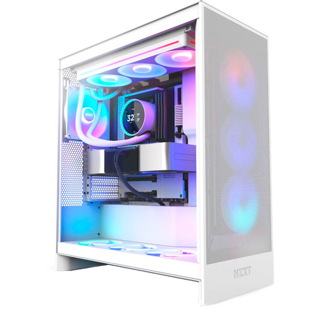 Система водяного охлаждения NZXT Kraken Elite RGB 360 мм White (RL-KR36E-W2) Для сокета 1700