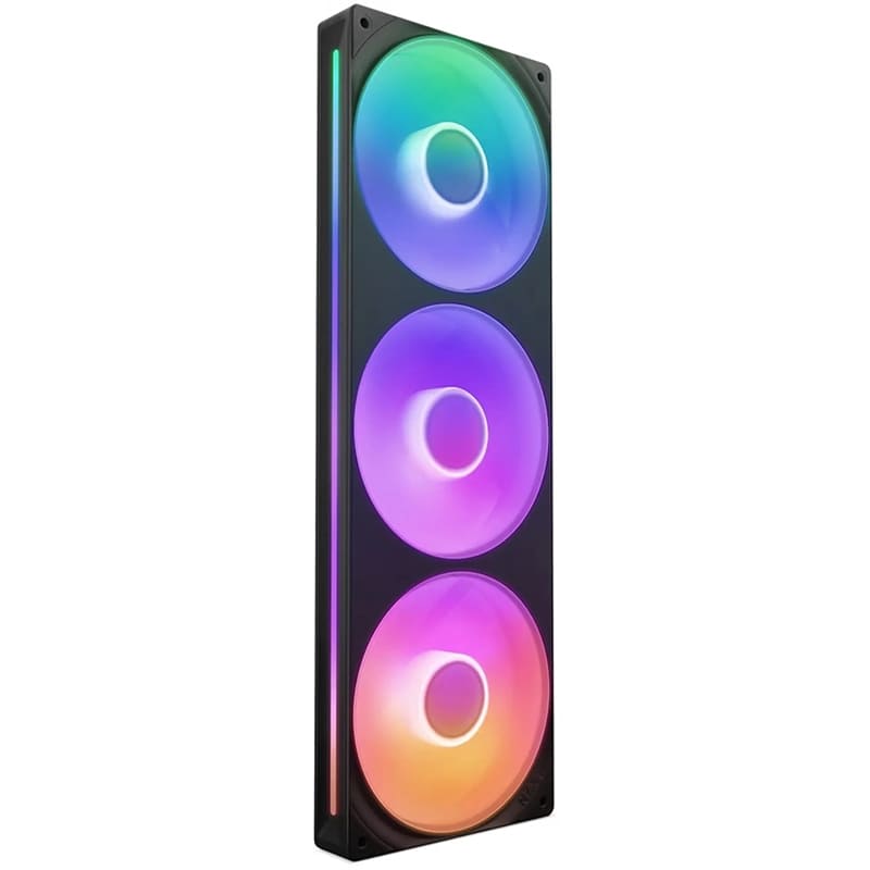 Кулер корпусный NZXT F360 RGB Core Black (RF-U36HF-B1) Конструкция системы охлаждения кулер