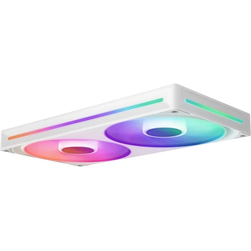 Кулер корпусний NZXT F280 RGB Core White (RF-U28HF-W1) Конструкція системи охолодження кулер