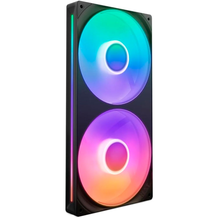 Кулер корпусний NZXT F280 RGB Black (RF-U28HF-B1)