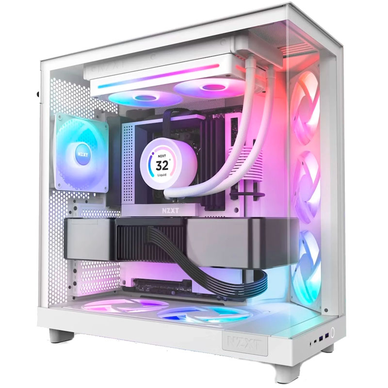 Кулер корпусний NZXT F240 RGB White (RF-U24HF-W1) Діаметр вентиляторав, мм 120