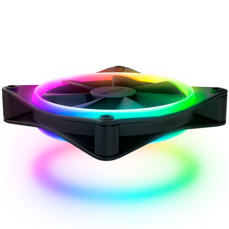 Кулер корпусный NZXT F120 RGB Duo Fan Single Pack Black (RF-D12SF-B1) Конструкция системы охлаждения кулер