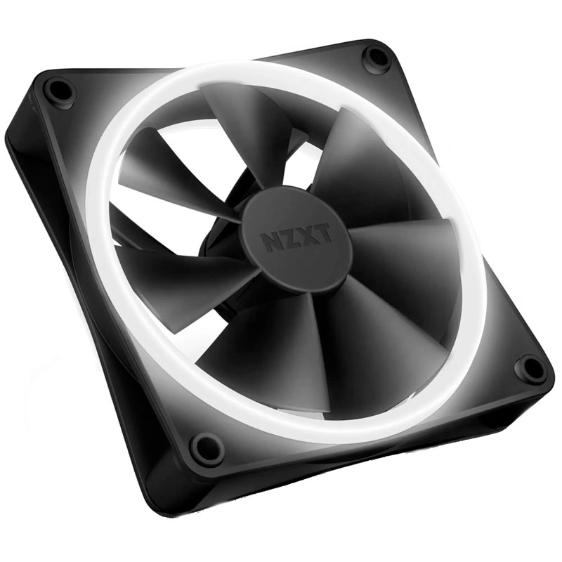 Кулер корпусный NZXT F120 RGB Duo Fan Single Pack Black (RF-D12SF-B1) Диаметр вентилятора, мм 120