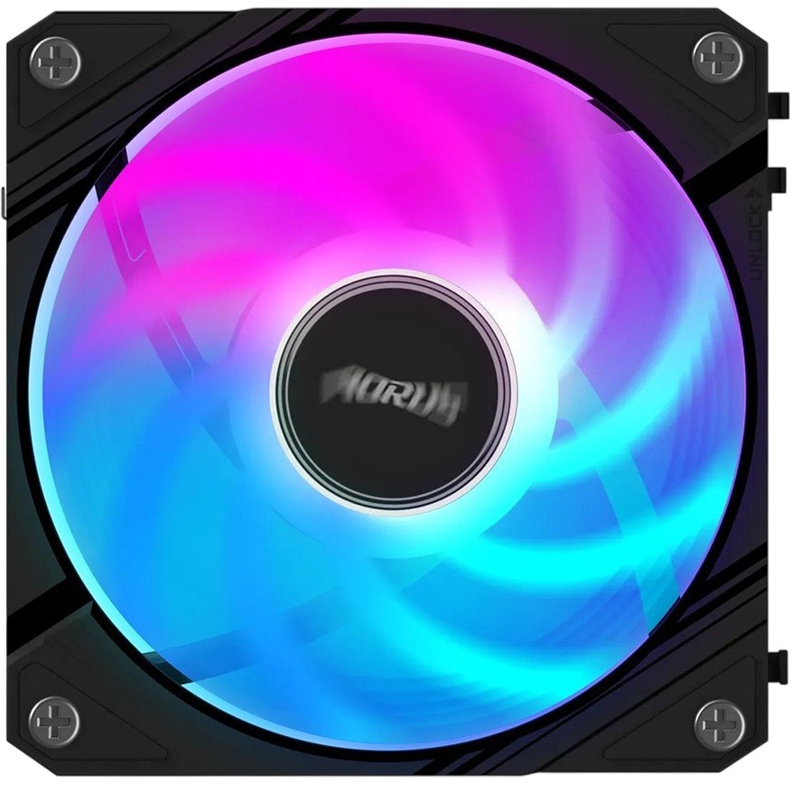 Кулер корпусный GIGABYTE Aorus EZ Chain Fan 120 Black (GP-ECFAN1201)