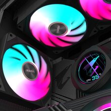 Кулер корпусный GIGABYTE Aorus EZ Chain Fan 120 Black (GP-ECFAN1201)