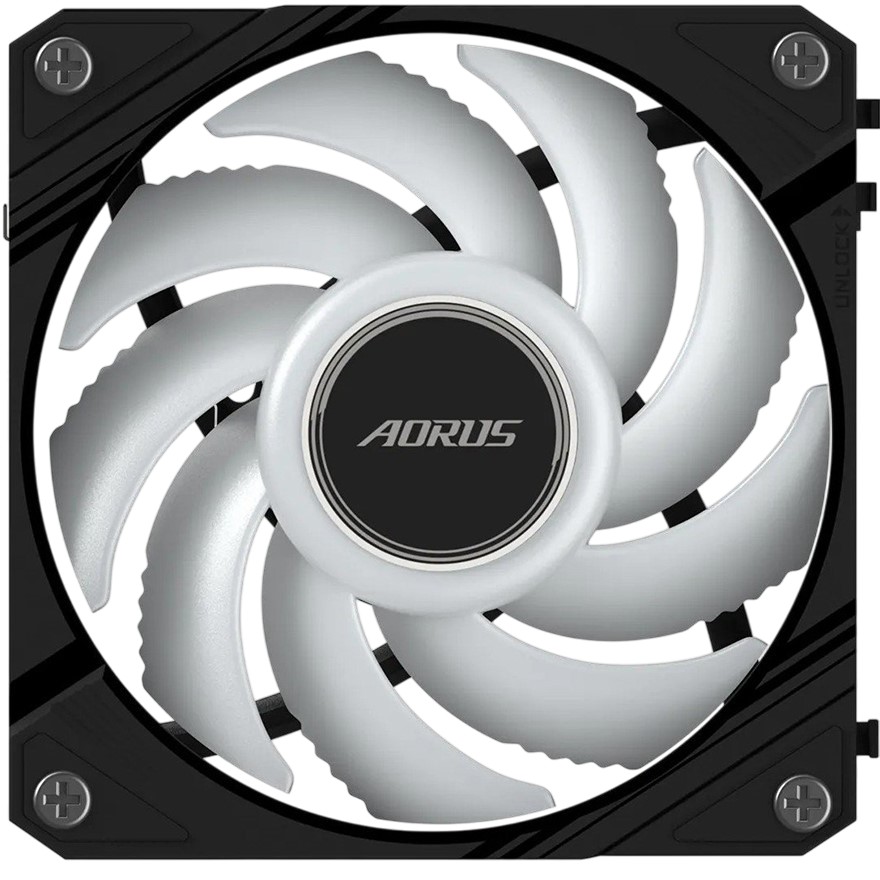 Кулер корпусный GIGABYTE Aorus EZ Chain Fan 120 Black (GP-ECFAN1201) Назначение для корпуса