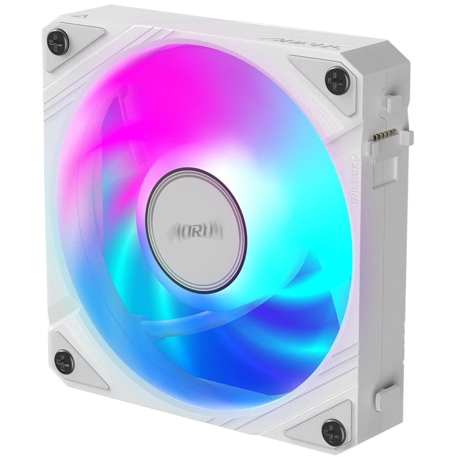 Кулер корпусный GIGABYTE Aorus EZ Chain Fan 120 Ice (GP-ECFAN1201 ICE) Подшипник гидродинамический