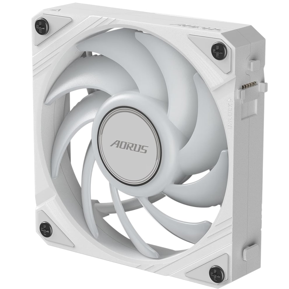 Кулер корпусный GIGABYTE Aorus EZ Chain Fan 120 Ice (GP-ECFAN1201 ICE) Конструкция системы охлаждения кулер