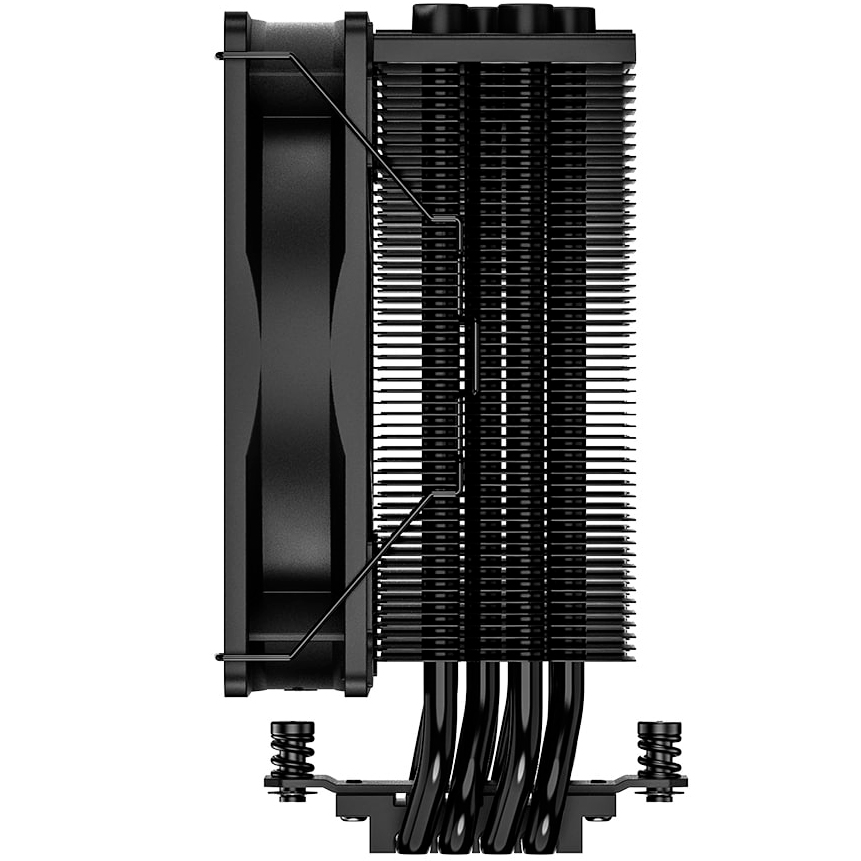 Кулер процесорний ID-COOLING SE-214-XT 120 мм Black Для сокета 1156