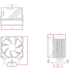 Кулер процесорний ID-COOLING Frozn A400 ARGB 92 мм Black