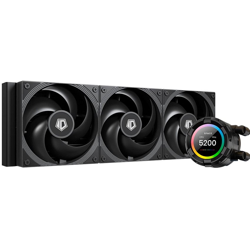 Система водяного охлаждения ID-COOLING Space LCD SL360 Pro SE 120 мм Black