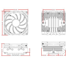 Кулер процессорный ID-COOLING (IS-40-XT Black)