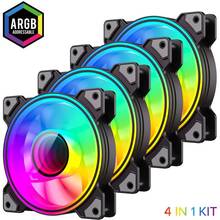 Набір корпусних кулерів GAMEMAX ARGB 4in1 Black (DRH400)