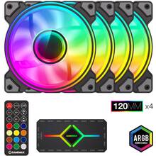 Набір корпусних кулерів GAMEMAX ARGB 4in1 Black (DRH400)