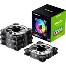 Набір корпусних кулерів GAMEMAX ARGB 4in1 Black (DRH400)