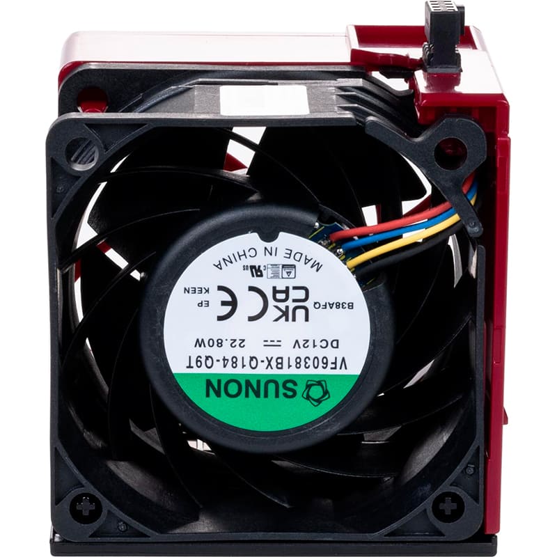 Набор кулеров корпусных HPE ProLiant DL380 Gen11 Standard Fan Kit 2 шт. (P49146-B21) Особенности без подсветки