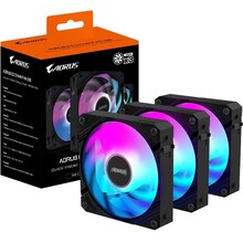 Набір вентиляторів Gigabyte Aorus EZ Chain Fan 120 3шт Black (GP-ECFAN1203)