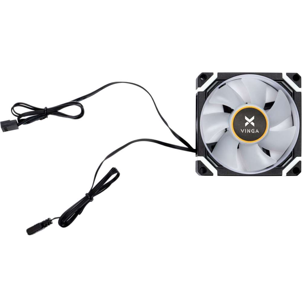 Кулер корпусний VINGA RGB fan-08 Призначення для корпусу