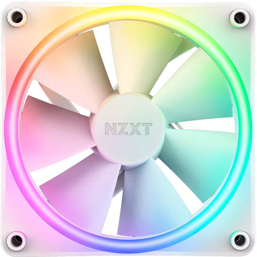 Набор кулеров корпусных NZXT F120 RGB DUO Triple Pack White (RF-D12TF-W1) Назначение для корпуса