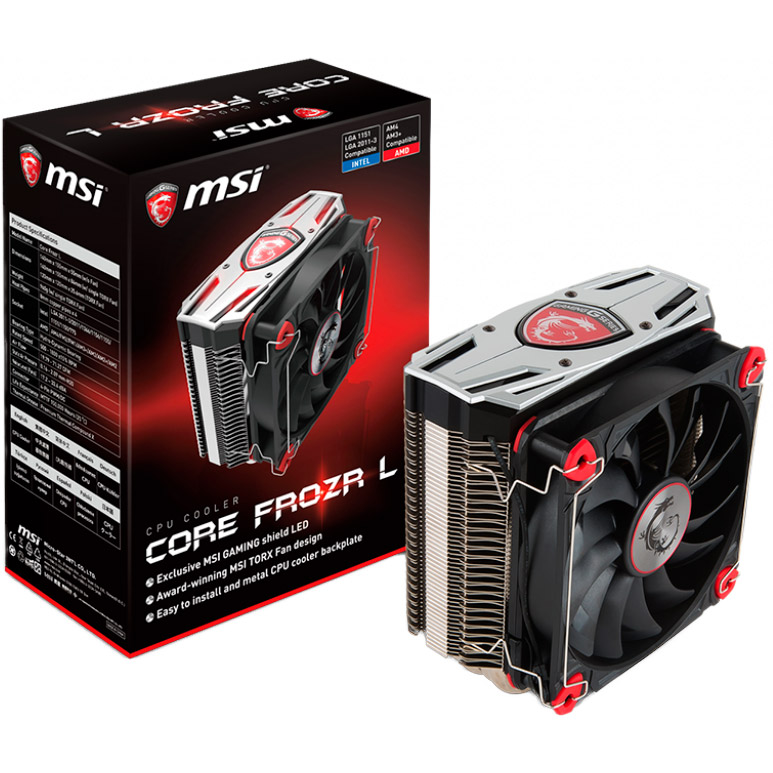 Кулер процессорный MSI Core Frozr L (E32-0801920-A87) Для сокета 1366