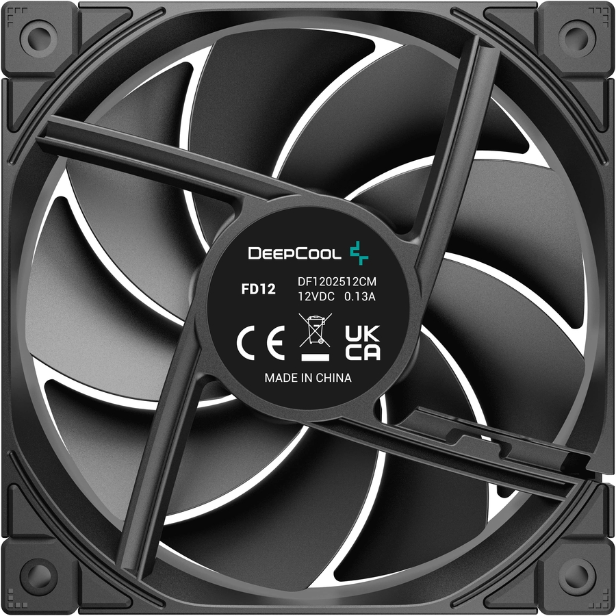 Кулер корпусний DEEPCOOL R-FD12-BKNPN1-G Конструкція системи охолодження кулер