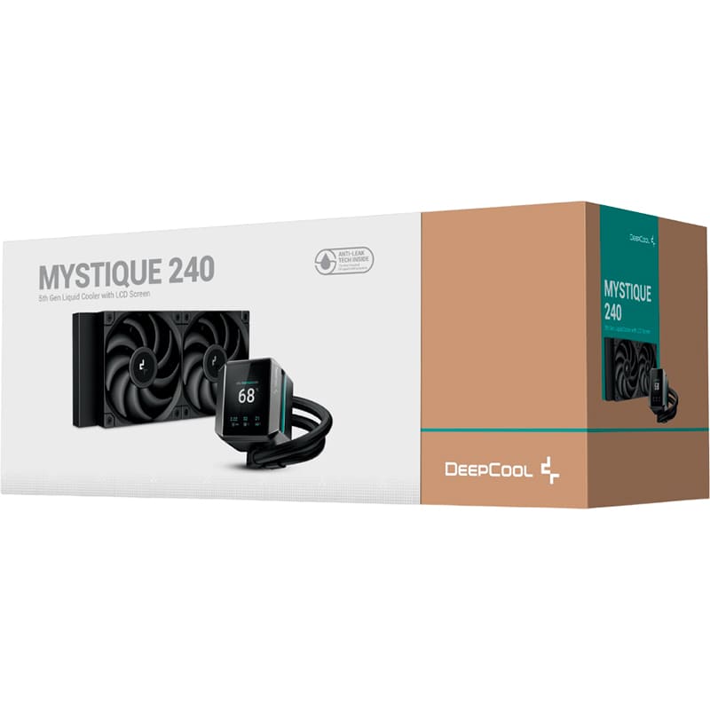 Зовнішній вигляд Система водяного охолодження DEEPCOOL Mystique 240 Black (R-LX550-BKDSNC-G-1)