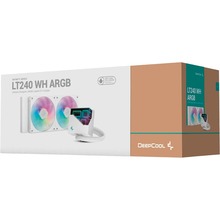 Система водяного охлаждения DEEPCOOL LT240 ARGB White (R-LT240-WHAMNC-G-1)