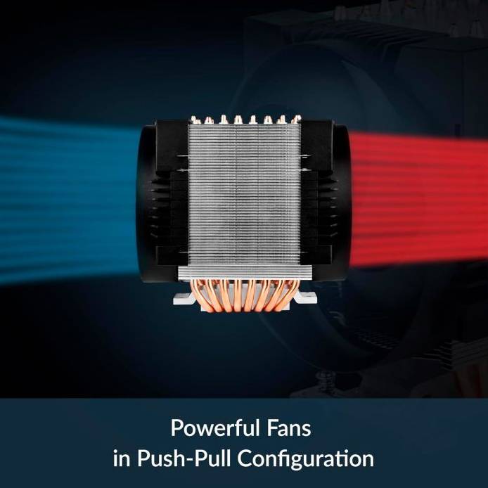 Кулер процессорный ARCTIC 4U-M Ampere Black (ACFRE00171A) Для сокета LGA4189