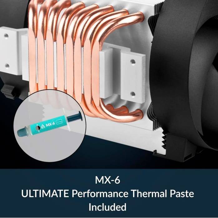 Внешний вид Кулер процессорный ARCTIC 4U-M Ampere Black (ACFRE00171A)