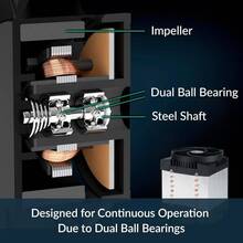 Кулер процессорный ARCTIC 4U-M Ampere Black (ACFRE00171A)