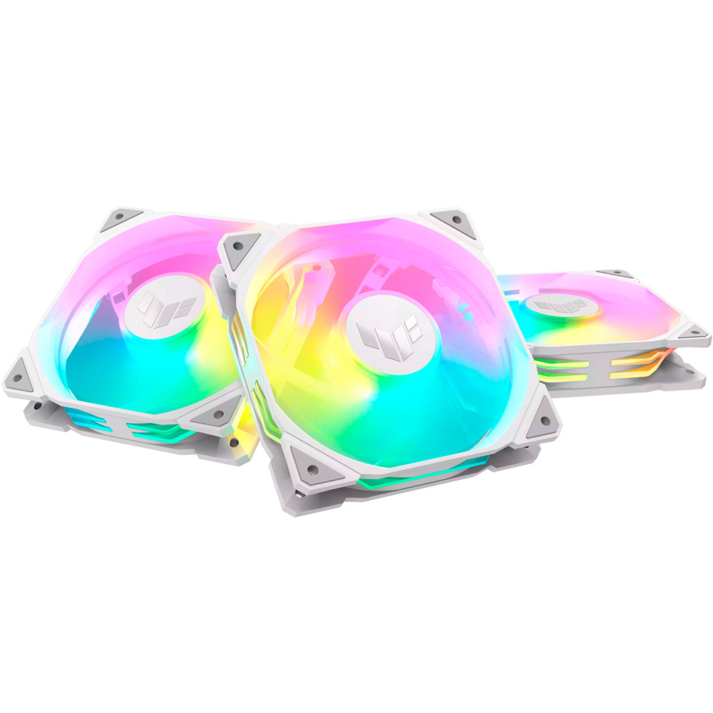 Набор кулеров корпусных ASUS TUF Gaming TR120 3-Pack White (90DA0093-B09020)