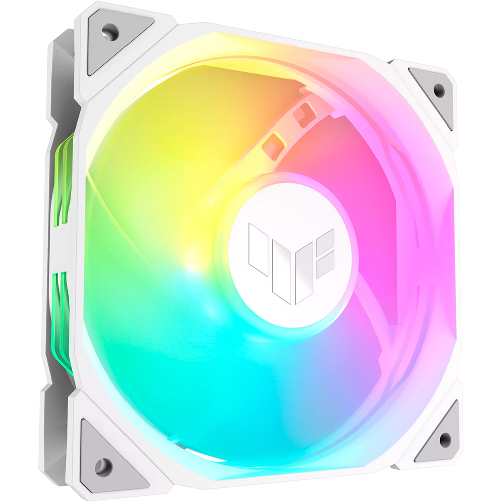 Фото Набор кулеров корпусных ASUS TUF Gaming TR120 3-Pack White (90DA0093-B09020)