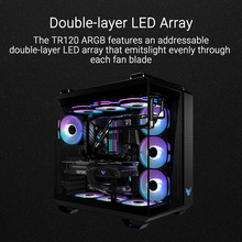Набор кулеров корпусных ASUS TUF Gaming TR120 3-Pack White (90DA0093-B09020)