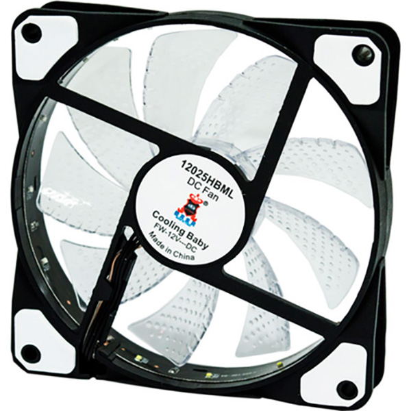 Кулер корпусный COOLING BABY 12025HBML Назначение для корпуса