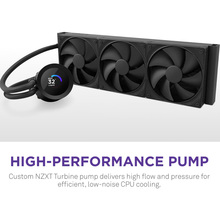 Система водяного охолодження NZXT Kraken Plus AIO Fans Black (RL-KN360-B2)