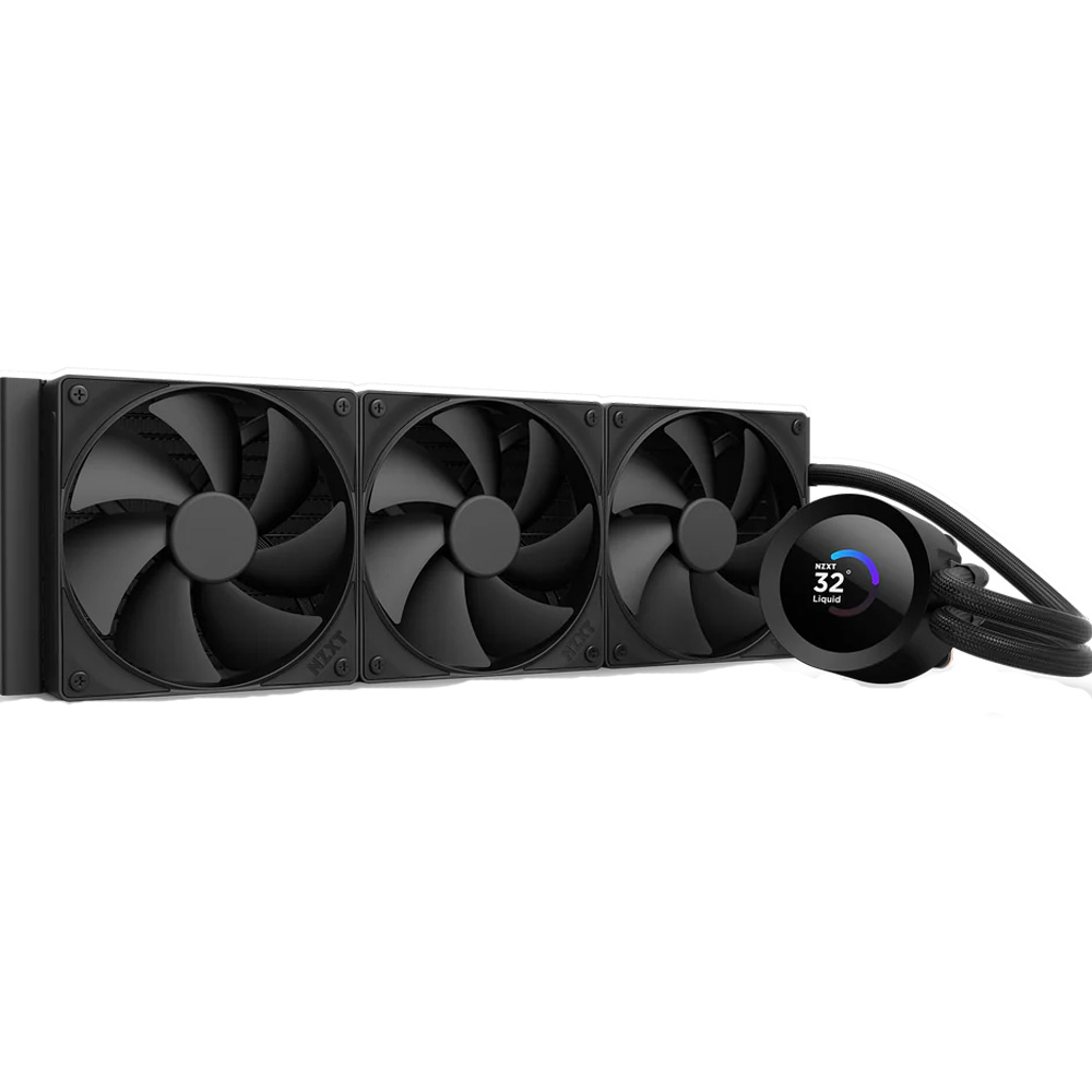 Система водяного охолодження NZXT Kraken Plus AIO Fans Black (RL-KN360-B2) Система водяного охолодження NZXT Kraken Plus AIO Fans Black (RL-KN360-B2)