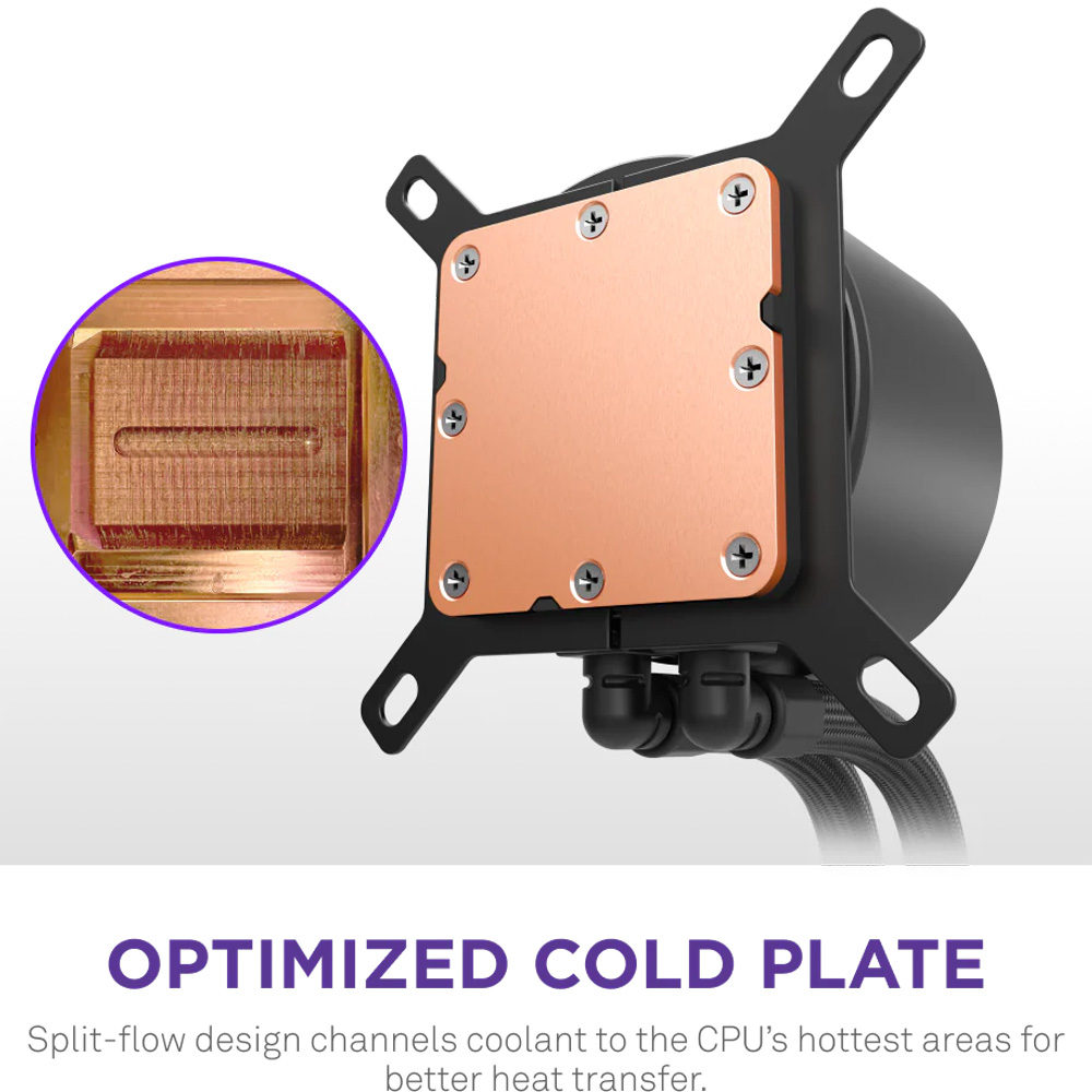 Покупка Система водяного охолодження NZXT Kraken Plus AIO Fans Black (RL-KN360-B2)