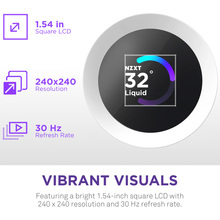 Система водяного охолодження NZXT ПК Kraken Plus AIO White (RL-KR360-W2)