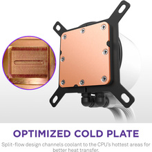 Система водяного охолодження NZXT ПК Kraken Plus AIO White (RL-KR360-W2)