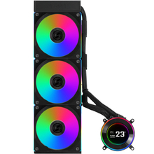 Система водяного охлаждения LIAN LI HydroShift II LCD-C 360CL Black (G89.GHS2LCD36RB.00)