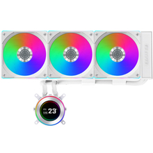 Система водяного охолодження LIAN LI HydroShift II LCD-C 360CL White (G89.GHS2LCD36RW.00)