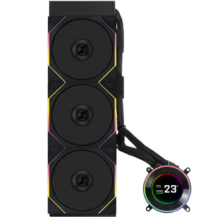 Система водяного охолодження LIAN LI HydroShift II LCD-C 360TL Black (G89.GHS2LCD36TB.00) Призначення для процесора