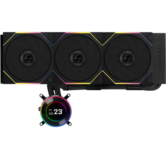 Система водяного охолодження LIAN LI HydroShift II LCD-C 360TL Black (G89.GHS2LCD36TB.00)