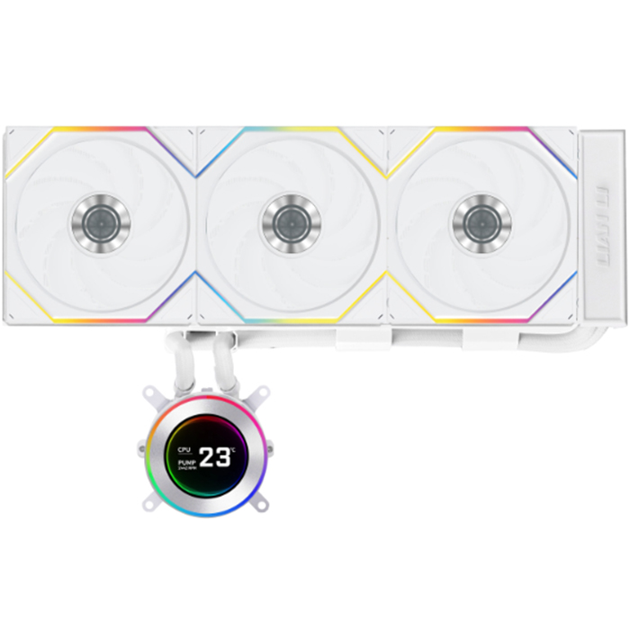 Система водяного охолодження LIAN LI HydroShift II LCD-C 360TL White (G89.GHS2LCD36TW.00)