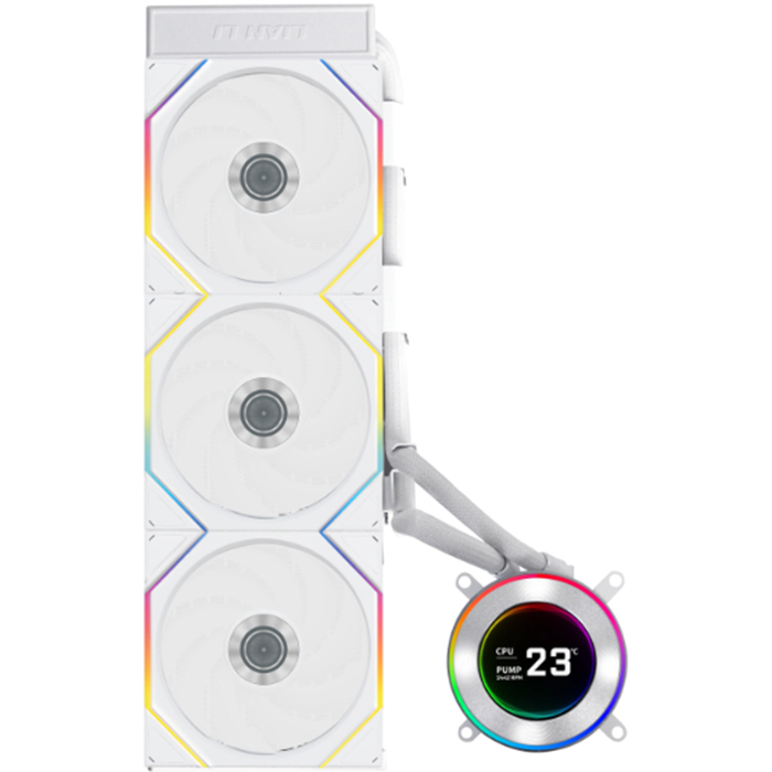 Система водяного охолодження LIAN LI HydroShift II LCD-C 360TL White (G89.GHS2LCD36TW.00) Призначення для процесора